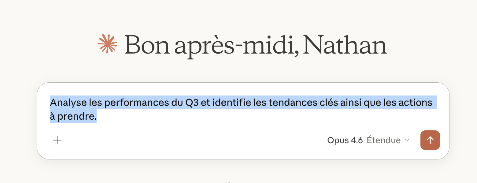 Etape 1 - Selectionner le prompt
